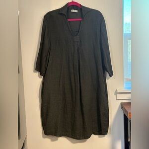 Italian Linen Boho Chic Dress